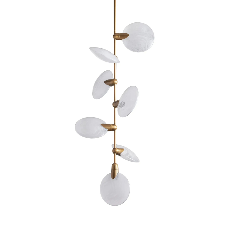 Lyla Glass 7 lights Pendant