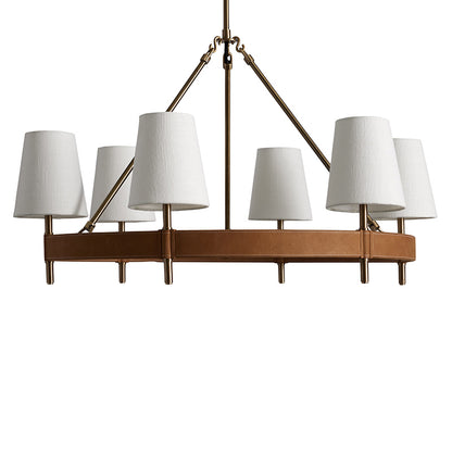 Hasting 6-Light Halo Chandelier
