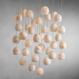 Alabaster Maeva Round Chandelier 7/15/36