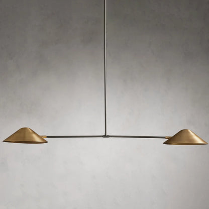 Simms 2-Light Linear Chandelier 54"