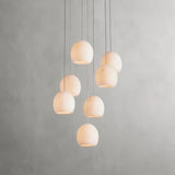 Alabaster Maeva Round Chandelier 7/15/36
