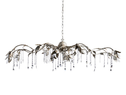 Gothic Viticcio Rectangular Chandelier  61" 71'' - Silver