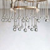Aubry Crystal Ball Flushmount