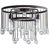 Aubry Crystal Ball Flushmount