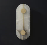 Deniselamp® Creative Marble Wall Lamp in Chinese Style for Living Room, Bedroom image | luxury lighting | marble wall lamps