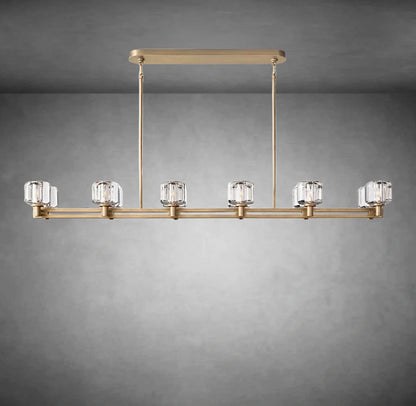 Zachary Double Linear Chandelier