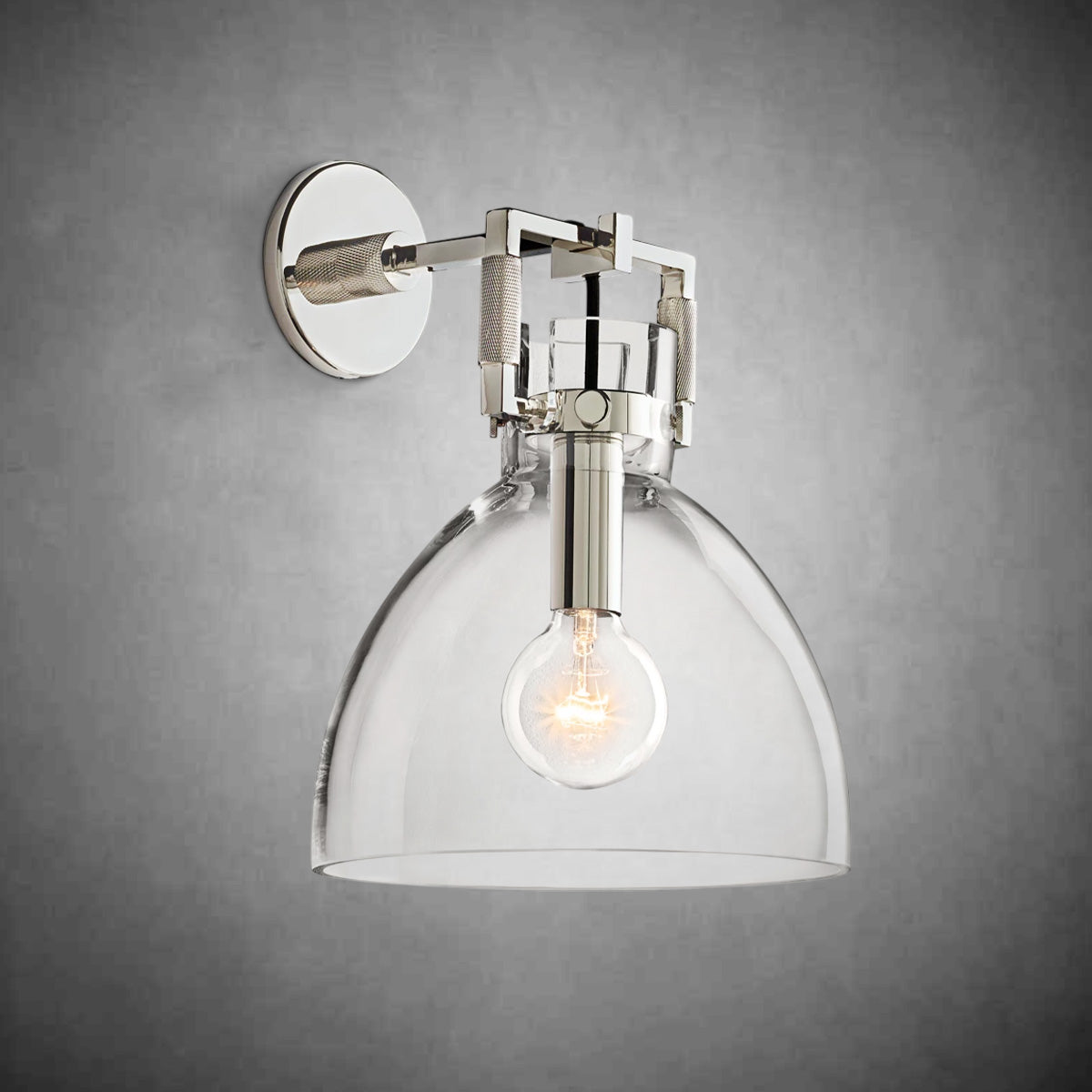 Funda Glass Cloche Sconce