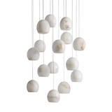 Alabaster Maeva Round Chandelier 7/15/36