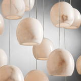 Alabaster Maeva Round Chandelier 7/15/36