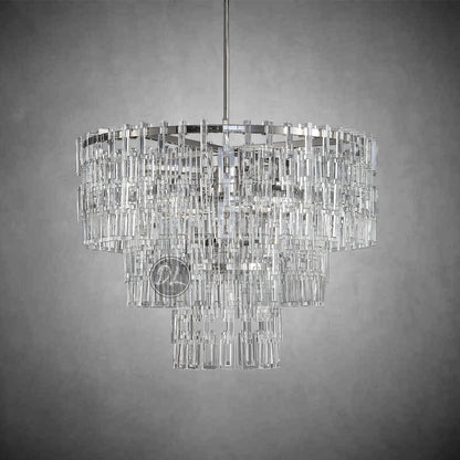 Marige 3-Tier Round Chandelier 36"