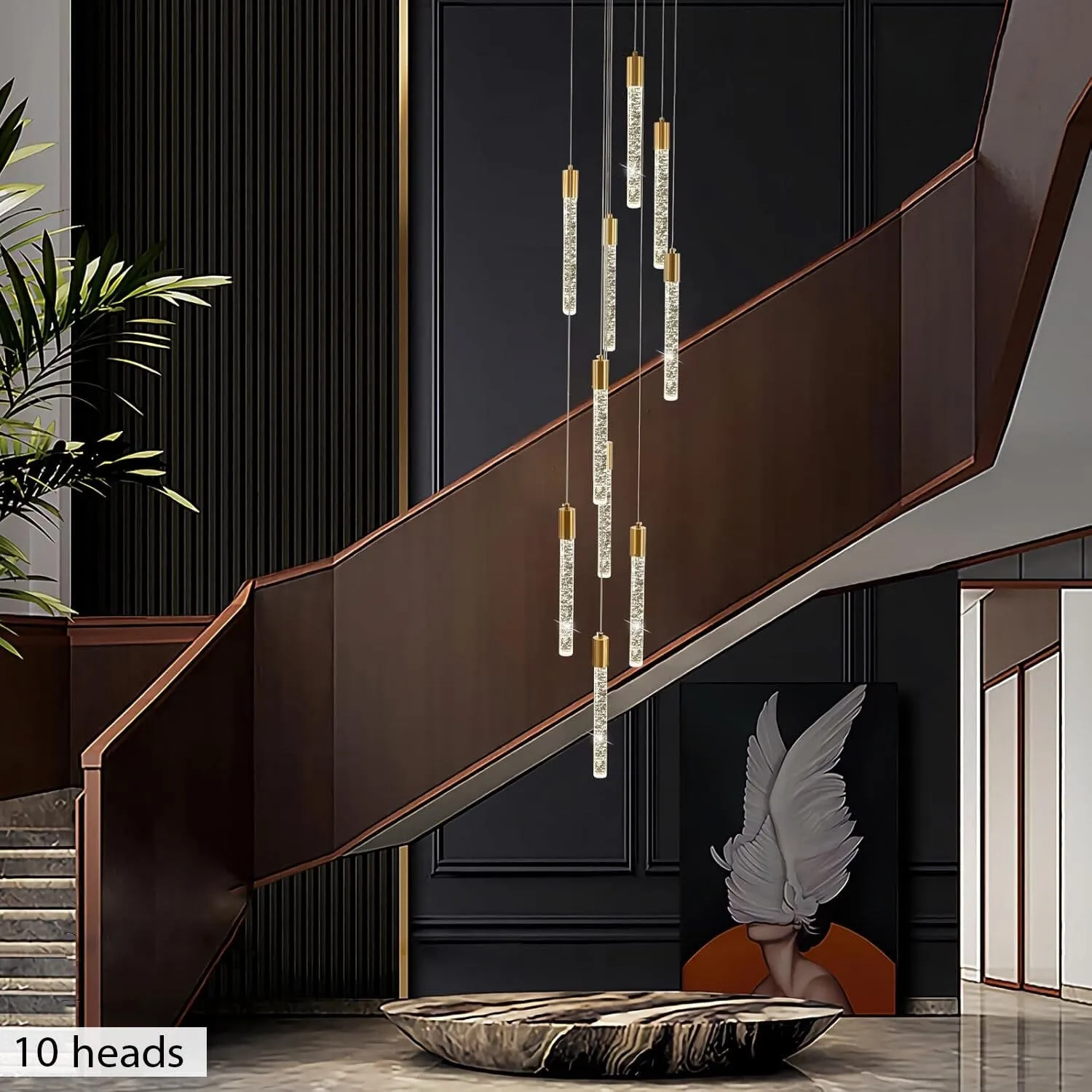 Adelaide Foyer & Staircace Chandelier 23" 19" 15" D