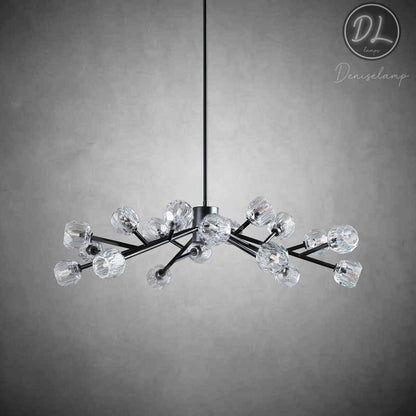 Dawn- Modern Design Niche Unique Hexagonal Crystal Chandelier