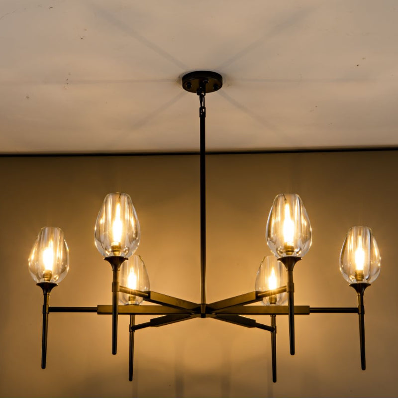 Blossom Round Living Room Chandelier 54"