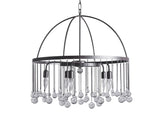 Aubry Round Chandelier 5 lights/8 lights
