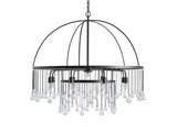 Aubry Round Chandelier 5 lights/8 lights