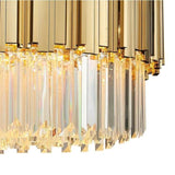 Denise Bobon Charles Crystal Round Chandelier