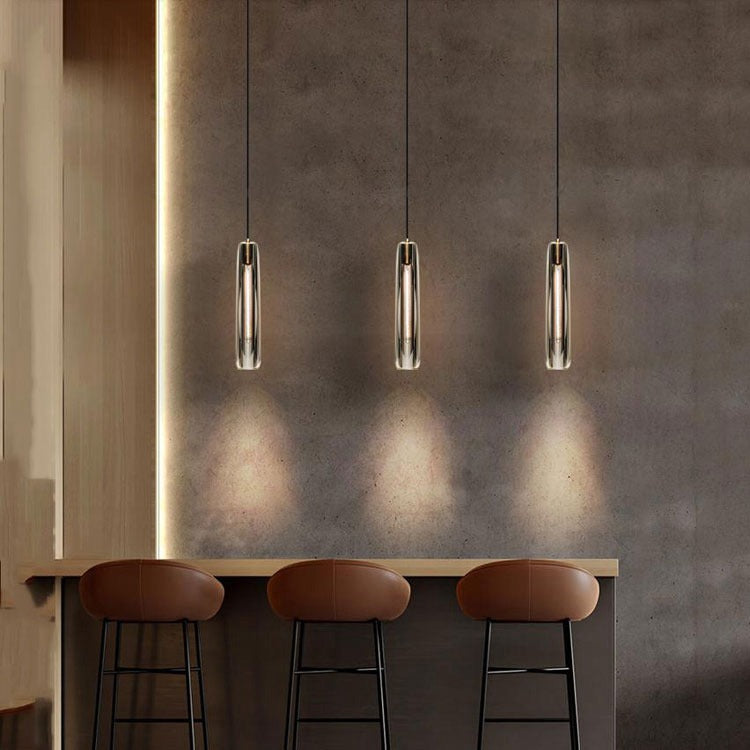 Denise Crystal Pendant Smoke Shad Pendant Light For Dinner Room