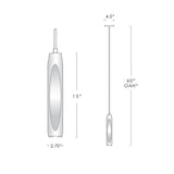 Denise Crystal Pendant Smoke Shad Pendant Light For Dinner Room