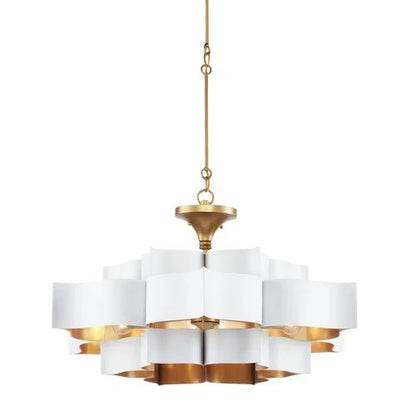 Denise Classical Lotus 1-Light  Chandelier