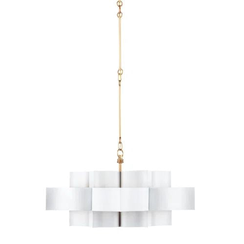 Denise Classical Lotus 1-Light  Chandelier