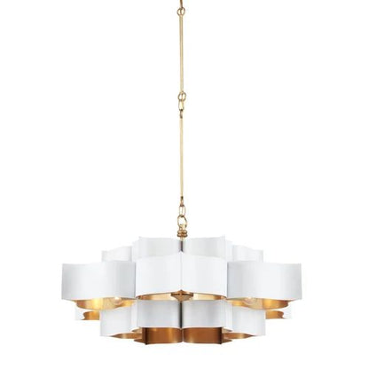 Denise Classical Lotus 1-Light  Chandelier