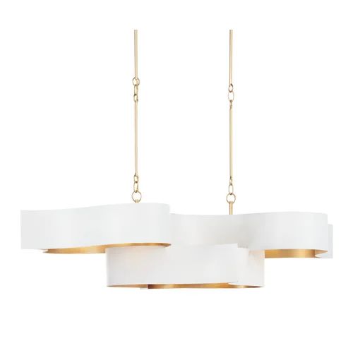 Denise Classical Lotus 6-Light  Chandelier