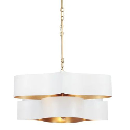 Denise Classical Lotus 6-Light  Chandelier