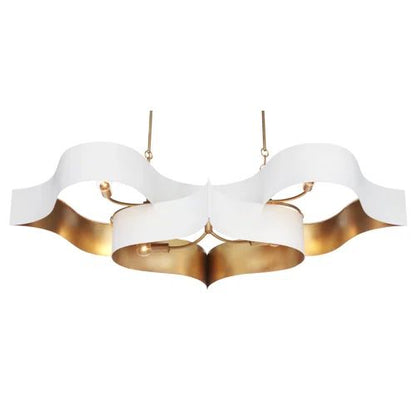 Denise Classical Lotus 6-Light  Chandelier