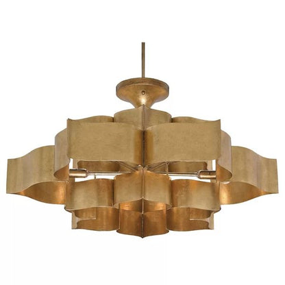 Denise Classical Lotus 6 Lights  Chandelier