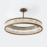 Rock Crystal Concorde Chandelier 40'' 50''