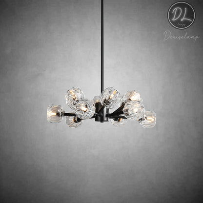 Dawn- Modern Design Niche Unique Hexagonal Crystal Chandelier