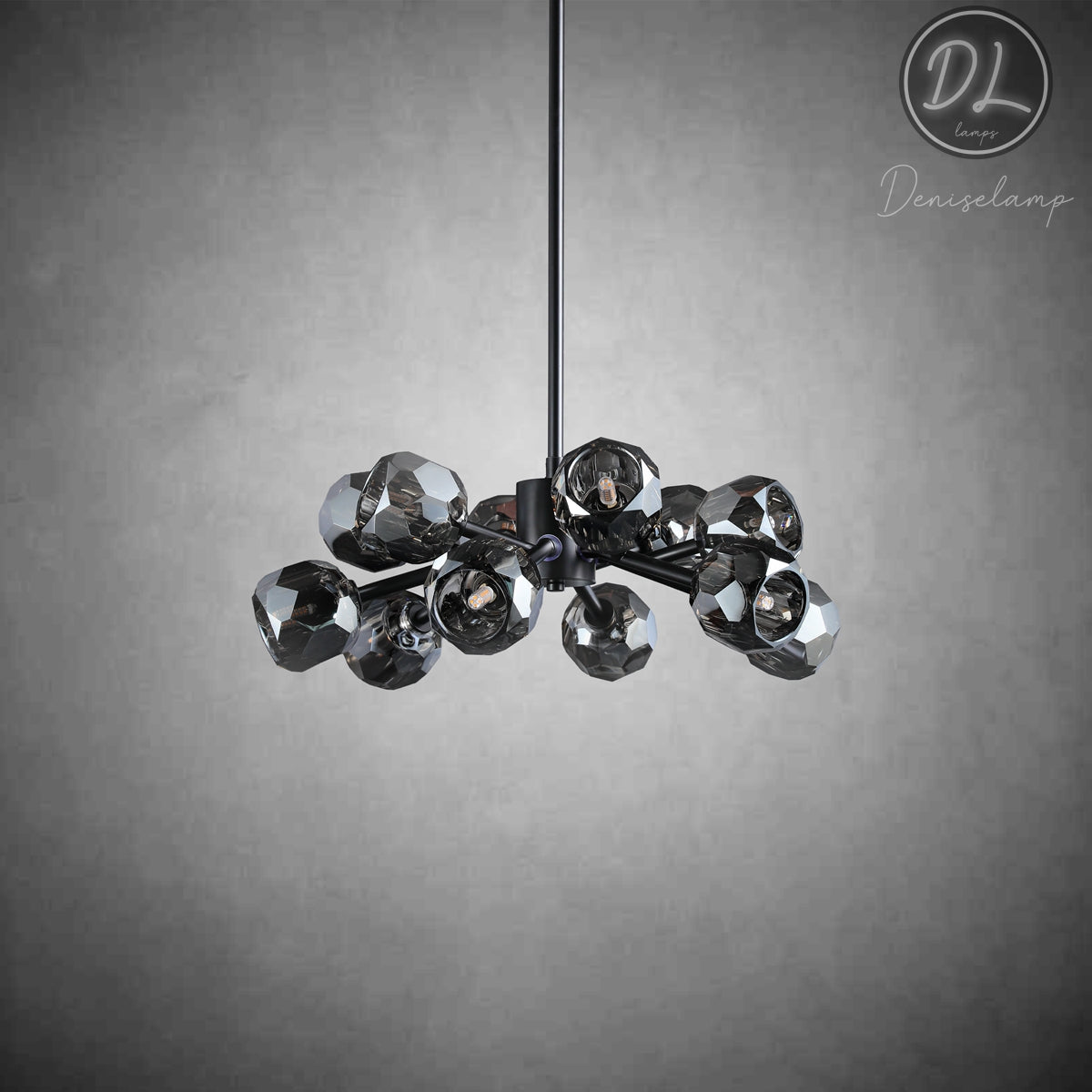 Dawn- Modern Design Niche Unique Hexagonal Crystal Chandelier