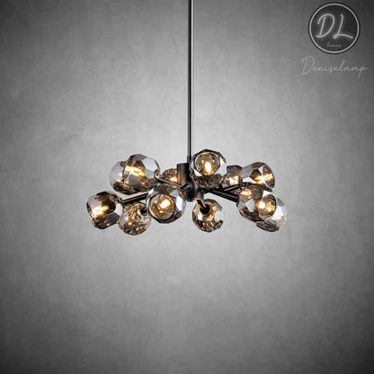 Dawn- Modern Design Niche Unique Hexagonal Crystal Chandelier