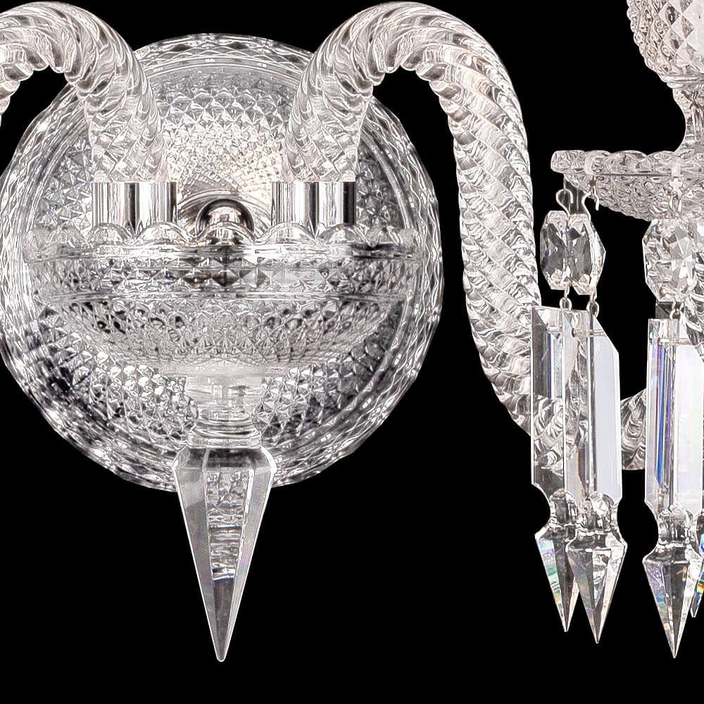 Zenith Crysara Crystal Wall Sconce