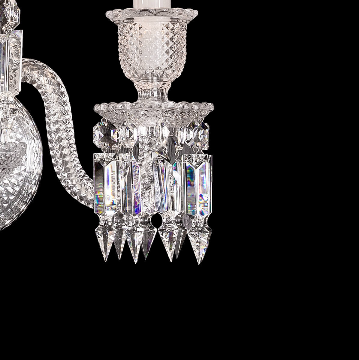 Zenith Crysara Crystal Wall Sconce