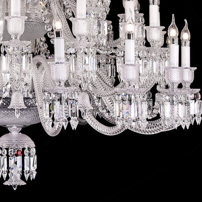 Traditional Luxury Crysara Zenith Crystal Chandelier