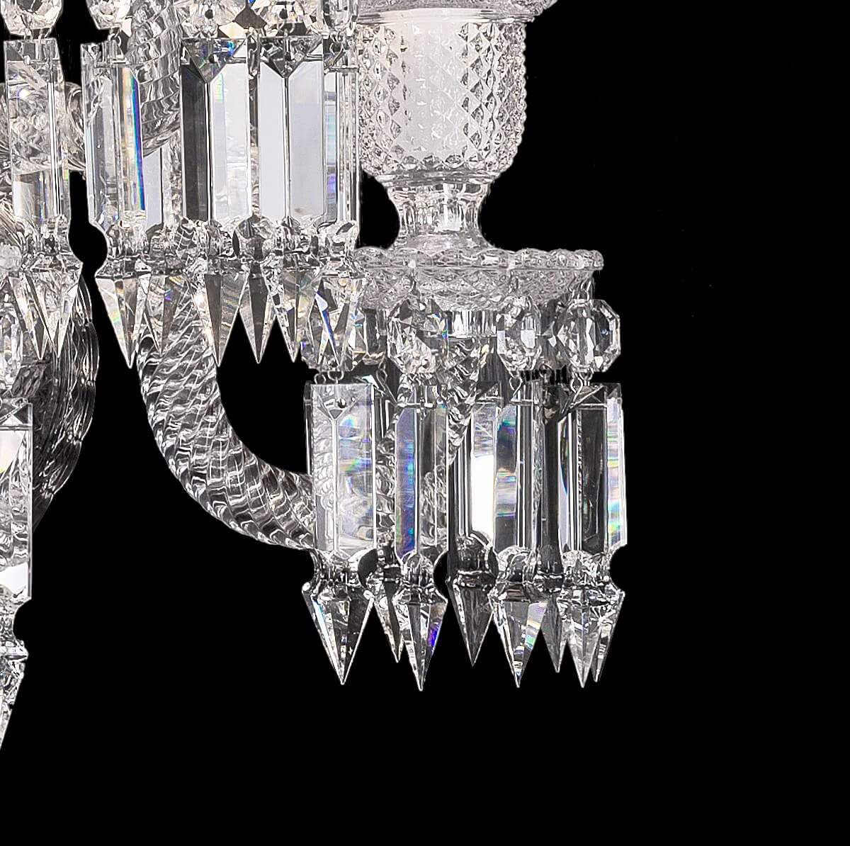 Luxury Crysara Zenith Crystal Wall Sconces