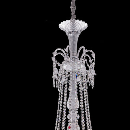 Crysara Large Entrance Crystal Chandelier