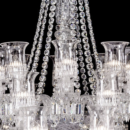 Crysara- Crystal Cups Chandelier For Living Room