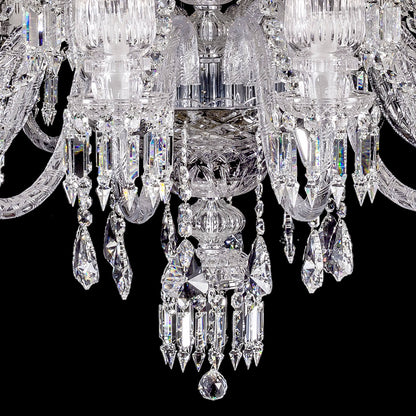 Crysara- Crystal Cups Chandelier For Living Room