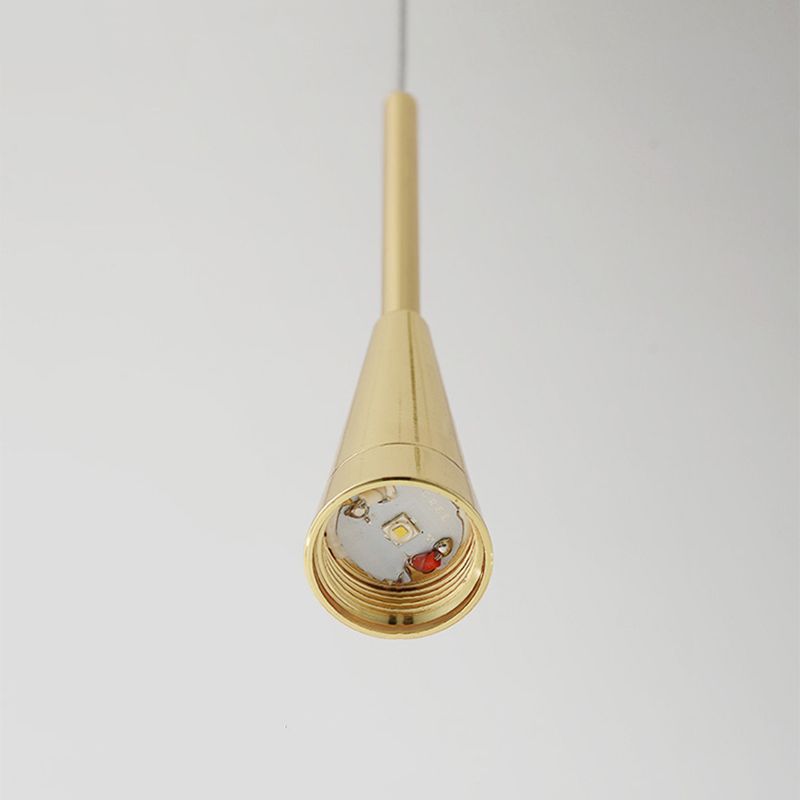 Valentina Teardrop Pendant Light Crystal Metal Bedroom