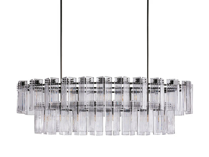 Delsie Oval Chandelier 51''63''72''