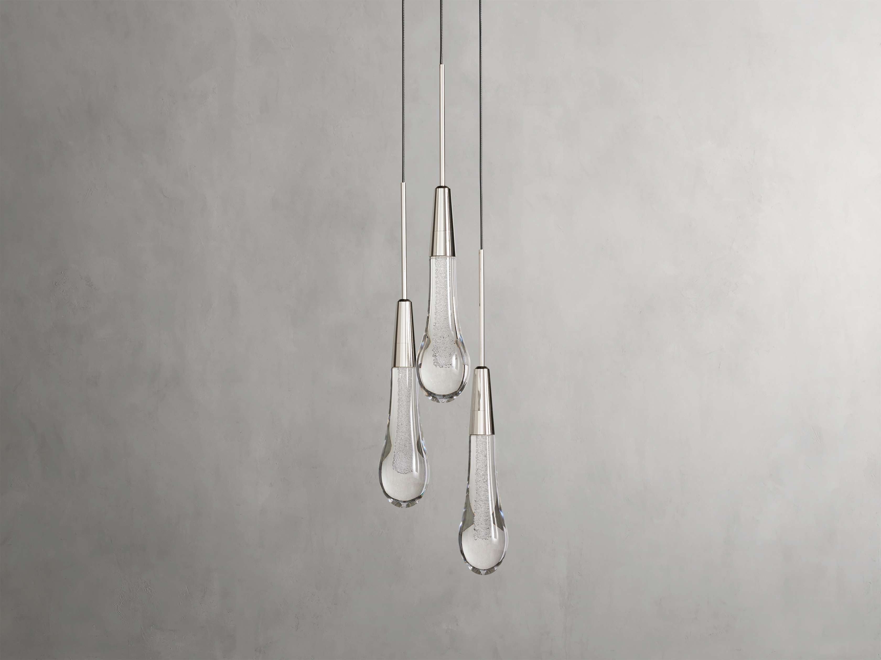Solitaire Single Light 3-light Pendant