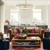 Mall Crystal Round Chandelier