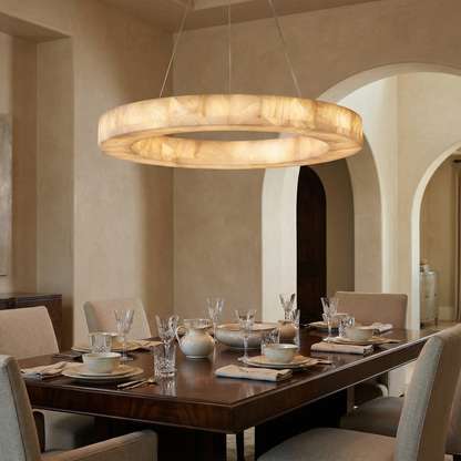 Hanner Round Chandelier 31"