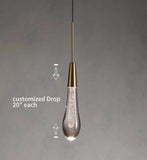 Solitaire Linear Chandelier 70"W