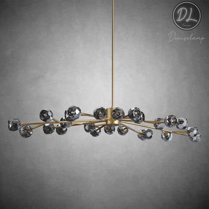 Dawn- Modern Design Niche Unique Hexagonal Crystal Chandelier