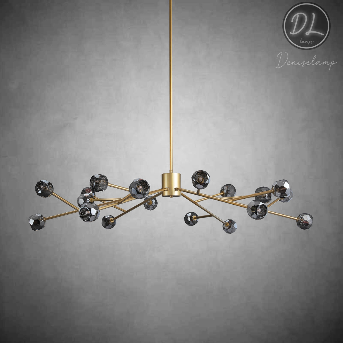 Dawn- Modern Design Niche Unique Hexagonal Crystal Chandelier