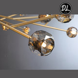 Dawn- Modern Design Niche Unique Hexagonal Crystal Ball  Oval Chandelier 48"/ 60"/ 72"