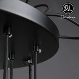 Damn- Modern Design Hexagonal Crystal Ball Cluster Chandelier  24"